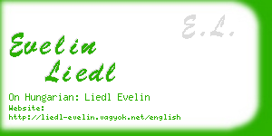 evelin liedl business card